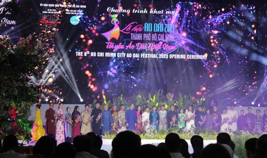 Colorful Ho Chi Minh City Ao Dai Festival 2023