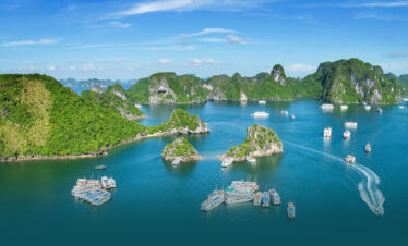 Ha Long Bay from above